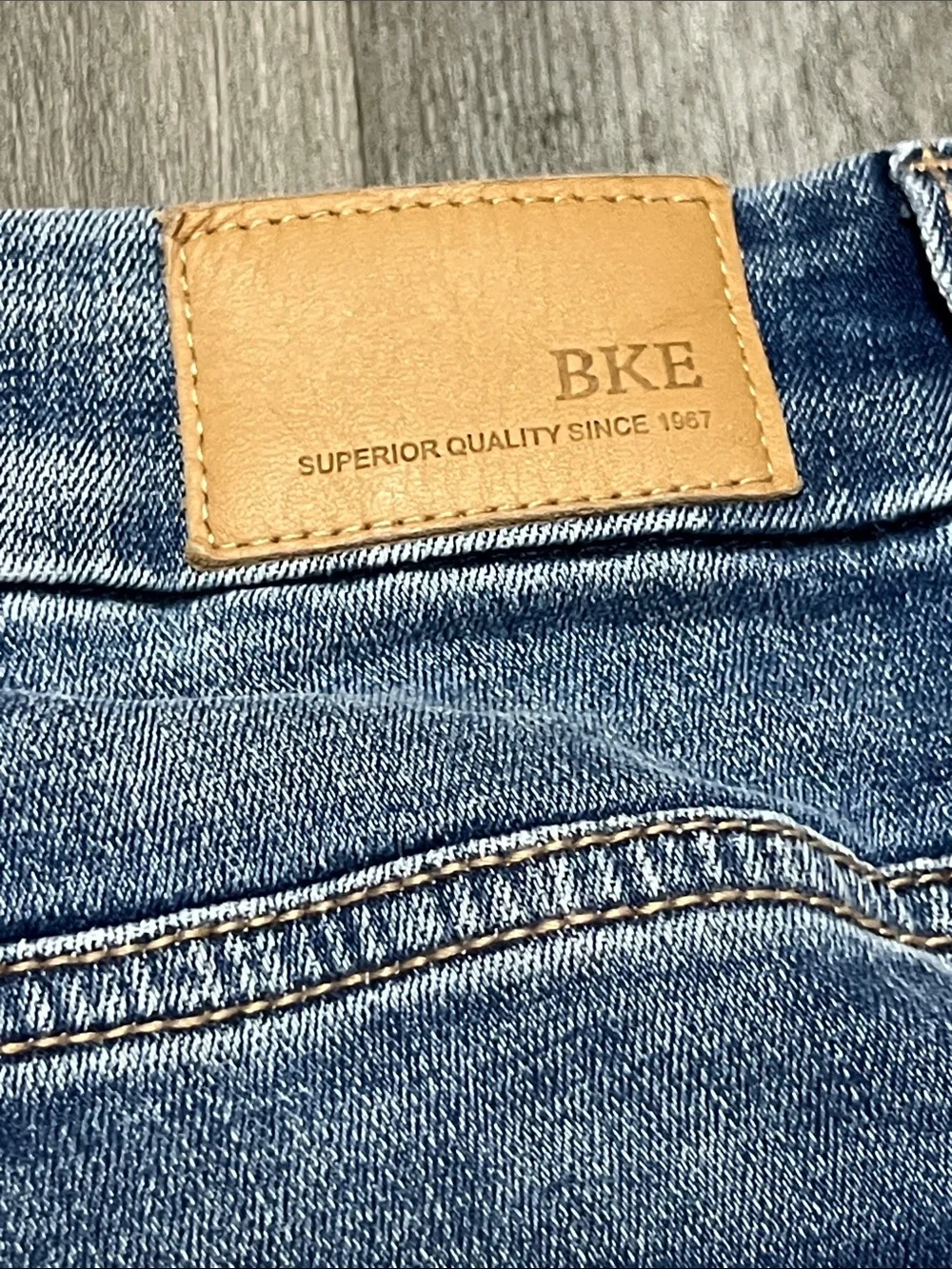 BKE woman’s Parker Universal fit high rise Ankle Skinny jeans/ size 32x27